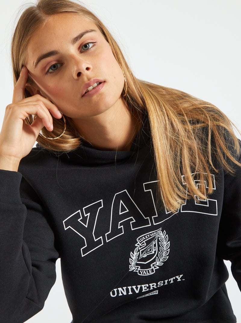Sudadera con capucha 'Yale' azul gris - Kiabi