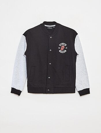 Sudadera con cierre de automáticos 'Rolling Stones'