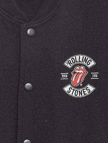 Sudadera con cierre de automáticos 'Rolling Stones'