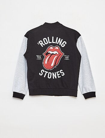Sudadera con cierre de automáticos 'Rolling Stones'