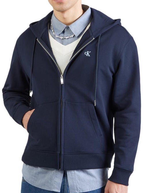 Sudadera con Cremallera Calvin Klein Jeans para Hombre - Kiabi