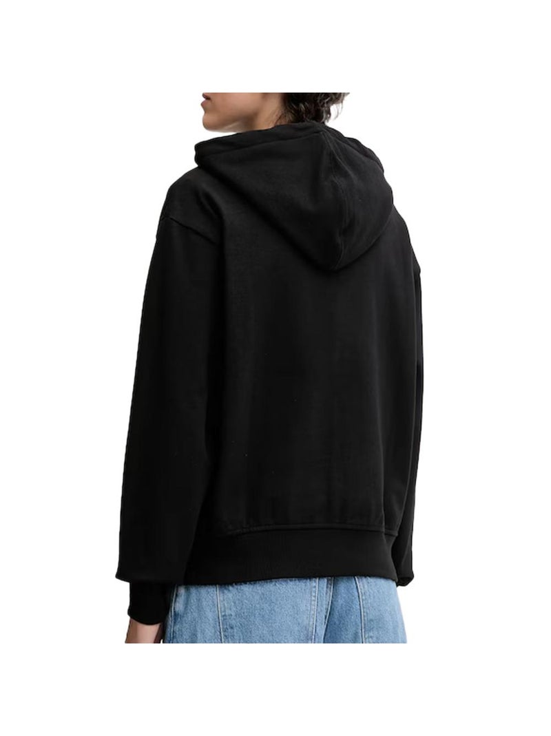 Sudadera con Cremallera Calvin Klein Jeans para Mujer Negro - Kiabi