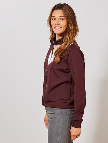 Sudadera con cremallera 'colorblock' - Kiabi