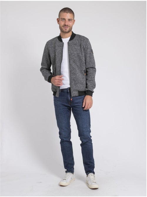 Sudadera con cremallera cuello alto WALTAREK - Kiabi