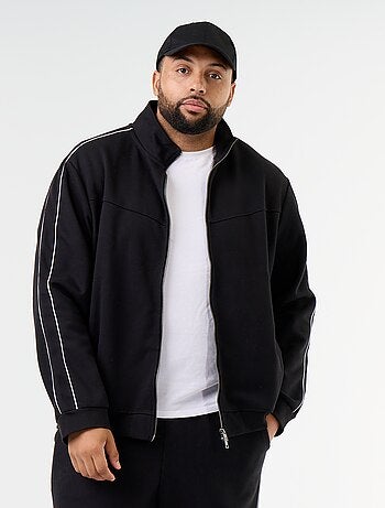 Sudadera con cremallera de felpa ligera