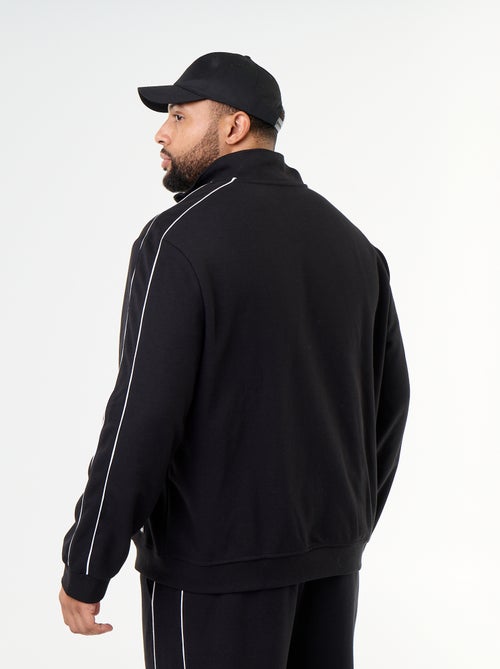 Sudadera con cremallera de felpa ligera - Kiabi Sudadera con cremallera de felpa ligera - Kiabi