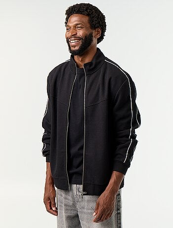 Sudadera con cremallera de felpa