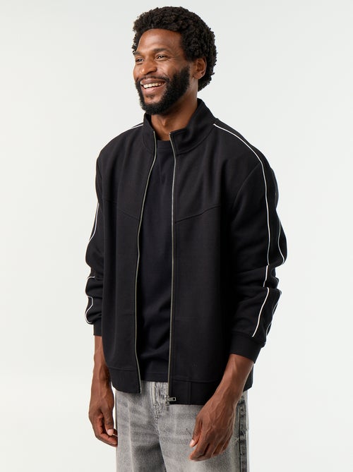 Sudadera con cremallera de felpa - Kiabi Sudadera con cremallera de felpa - Kiabi