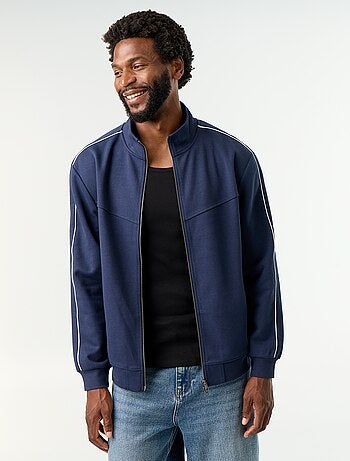 Sudadera con cremallera de felpa