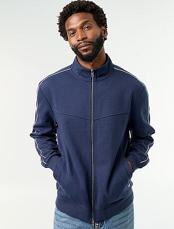 Sudadera con cremallera de felpa