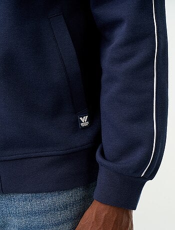 Sudadera con cremallera de felpa