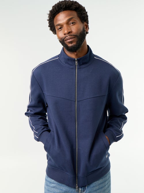 Sudadera con cremallera de felpa - Kiabi