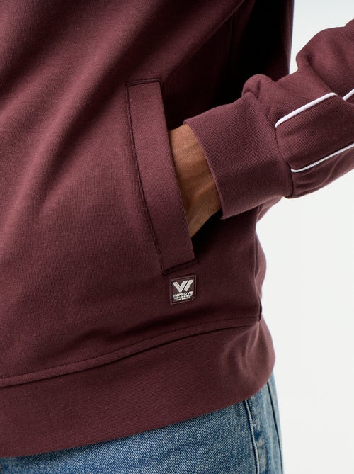 Sudadera con cremallera de felpa - Kiabi Sudadera con cremallera de felpa - Kiabi