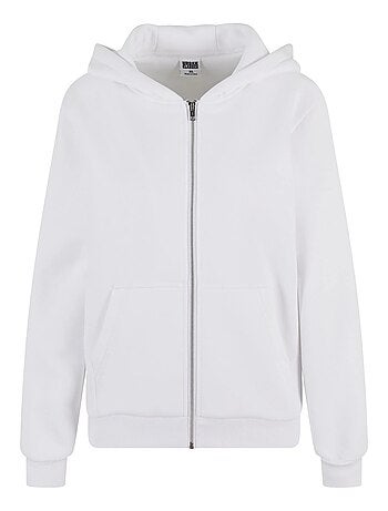 Sudadera con cremallera de suave para mujer - urban classics