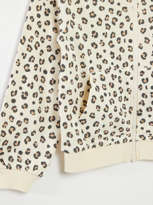 Sudadera con cremallera e imán - So Easy - Kiabi