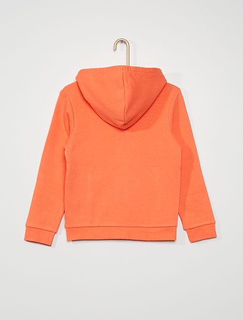 Sudadera con cremallera eco-concepción - NARANJA - Kiabi - 8.00€