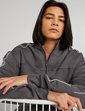 Sudadera con cremallera