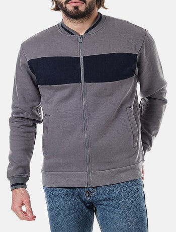 Sudadera con cremallera