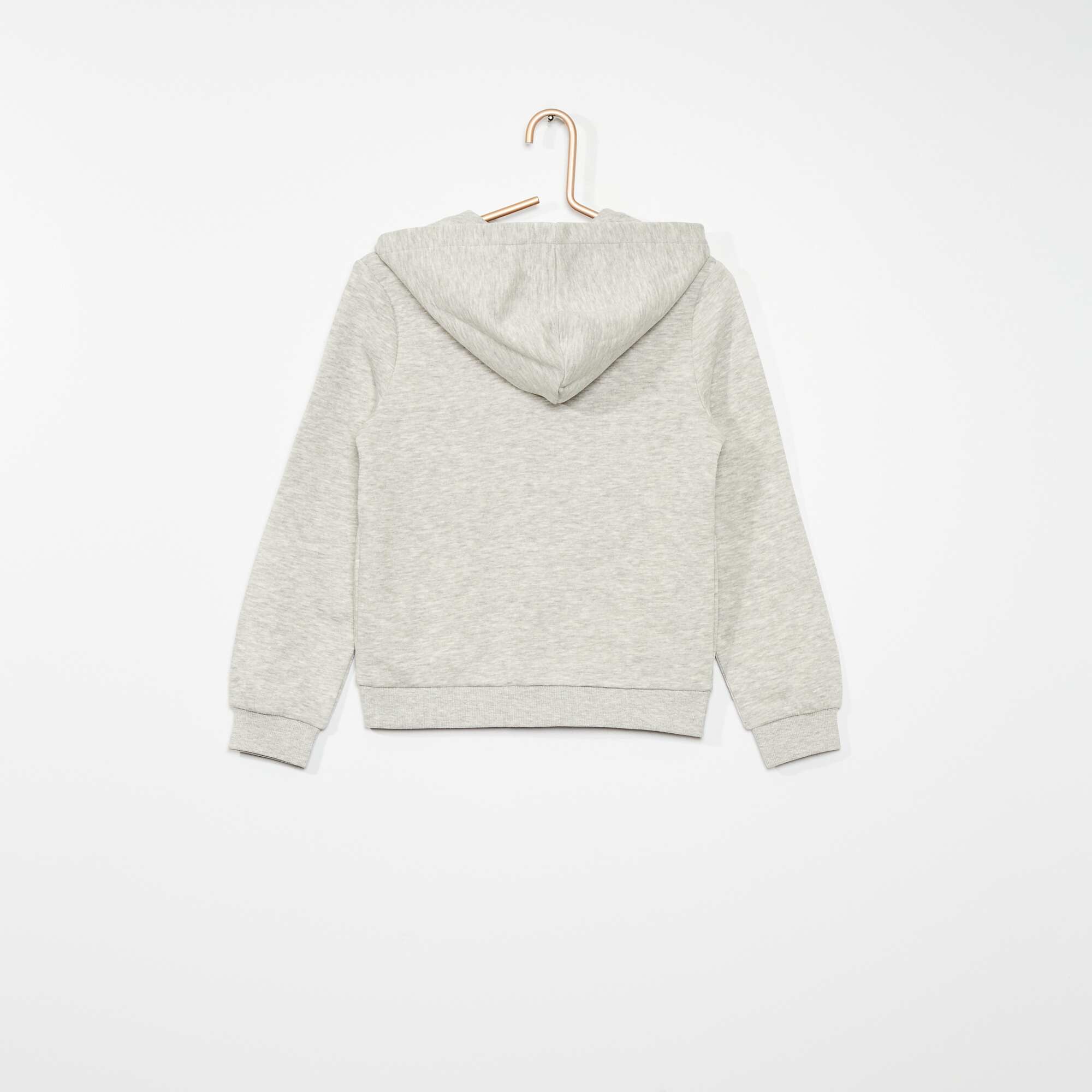 Sudadera con cremallera Niña 312 años GRIS Kiabi 8,00€