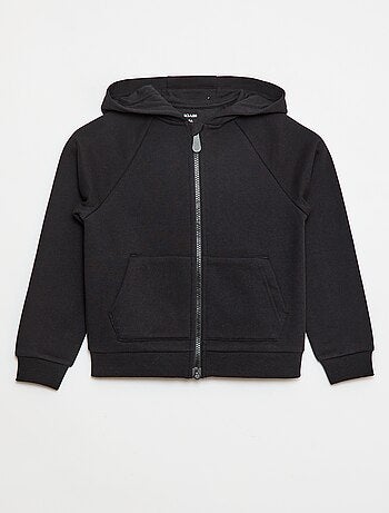 Sudadera con cremallera imantada y capucha - colección fácil de poner