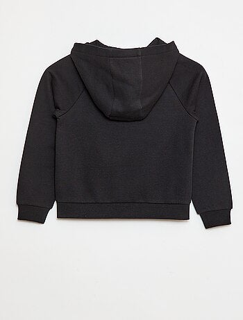 Sudadera con cremallera imantada y capucha - colección fácil de poner
