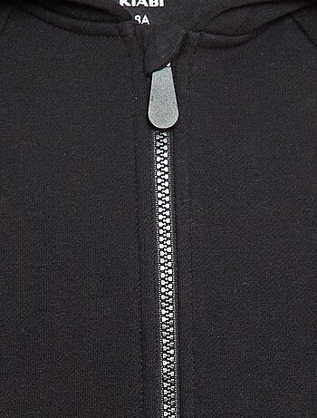 Sudadera con cremallera imantada y capucha - colección fácil de poner