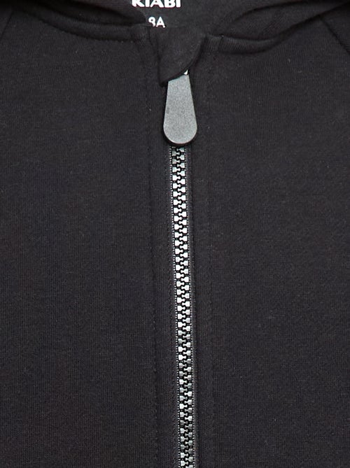 Sudadera con cremallera imantada y capucha - colección fácil de poner - Kiabi