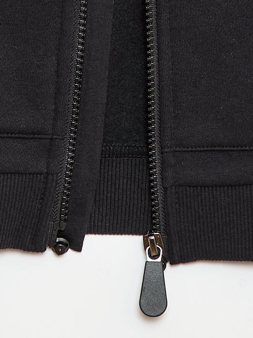 Sudadera con cremallera imantada y capucha - colección fácil de poner - Kiabi