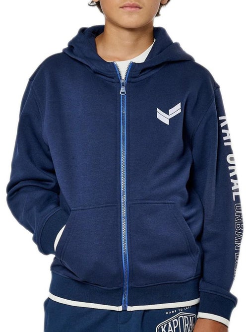 Sudadera con Cremallera Kaporal para Niño - - Kiabi Sudadera con Cremallera Kaporal para Niño - - Kiabi