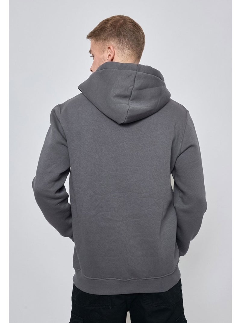 Sudadera con cremallera Kebello Gris antracita - Kiabi
