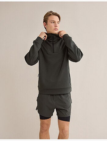 Sudadera con cremallera, MO Fashion