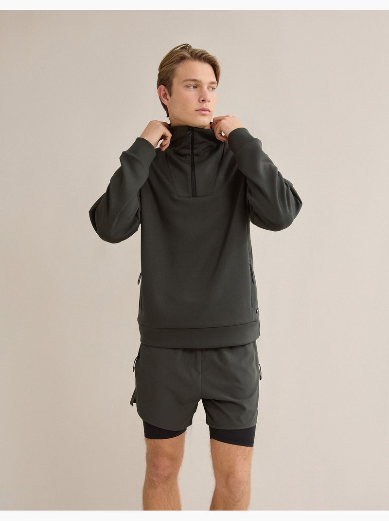 Sudadera con cremallera, MO Fashion Verde - Kiabi