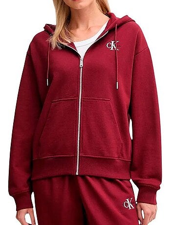 Sudadera con cremallera Mujer Calvin Klein Jeans Monologo French