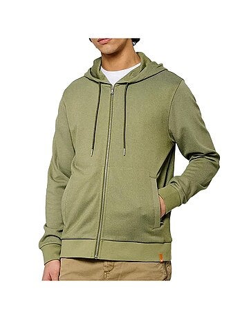 Sudadera con cremallera para hombre Kaporal