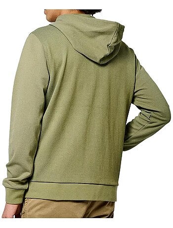 Sudadera con cremallera para hombre Kaporal