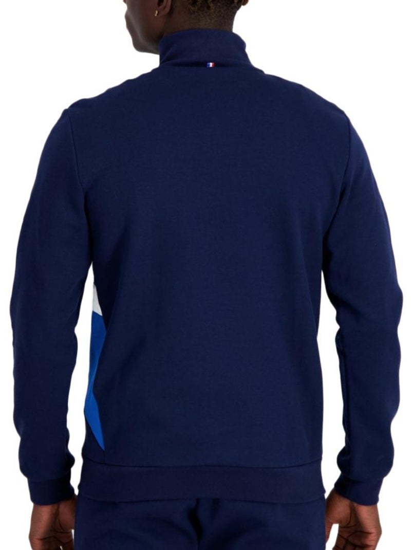 Sudadera con Cremallera para Hombre Le Coq Sportif Azul marino - Kiabi