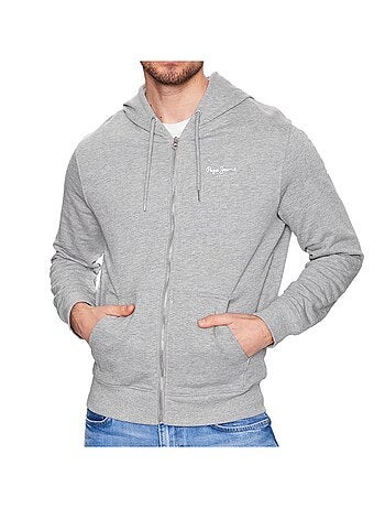 Sudadera con cremallera para hombre Pepe Jeans Edward