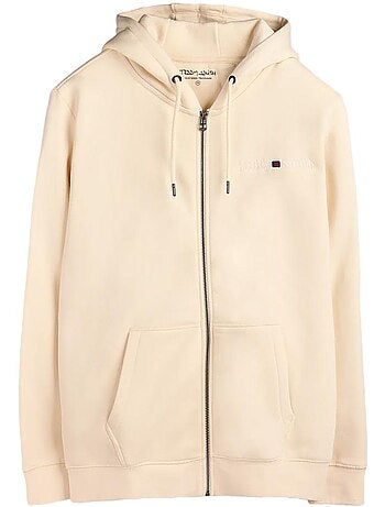 Sudadera con cremallera para hombre teddy smith