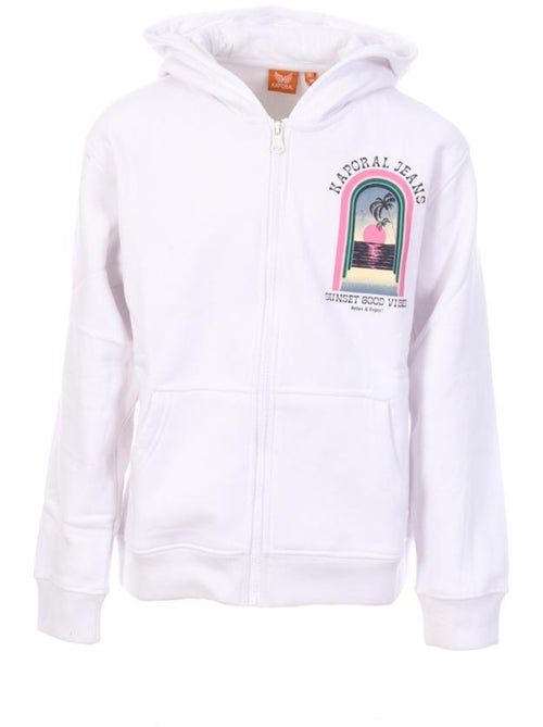Sudadera con Cremallera para Niña Kaporal - Kiabi Sudadera con Cremallera para Niña Kaporal - Kiabi