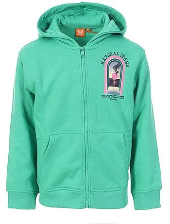 Sudadera con Cremallera para Niña Kaporal