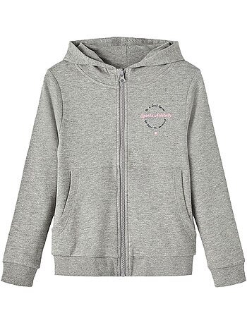 Sudadera con cremallera para niña Name It