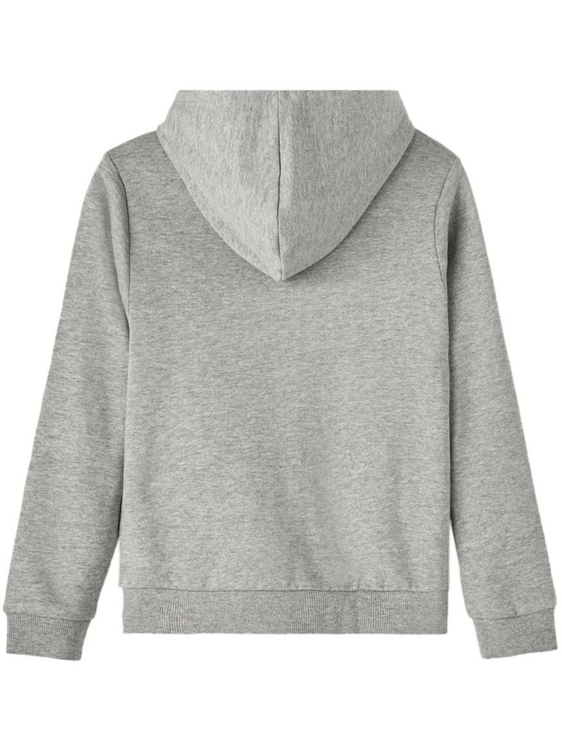 Sudadera con cremallera para niña Name It Gris plateado - Kiabi