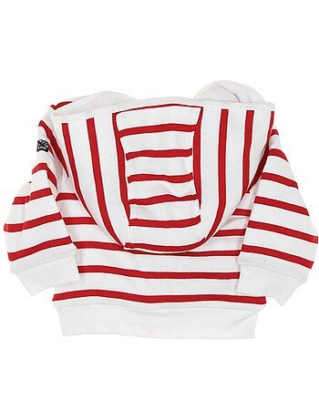 Sudadera con Cremallera para Niño Bananova Rayas