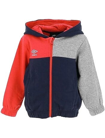Sudadera con cremallera umbro para niño
