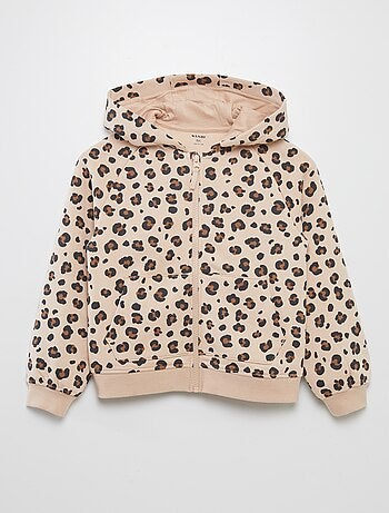 Sudadera con cremallera y capucha - Fácil de Poner