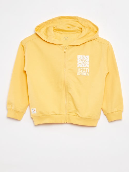 Sudadera con cremallera y capucha - Grafik Edition - Kiabi