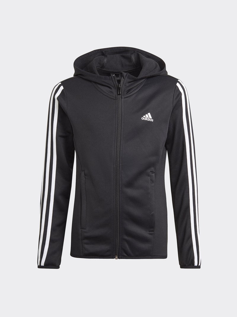 Sudadera con cremallera y capucha 'Adidas' NEGRO - Kiabi