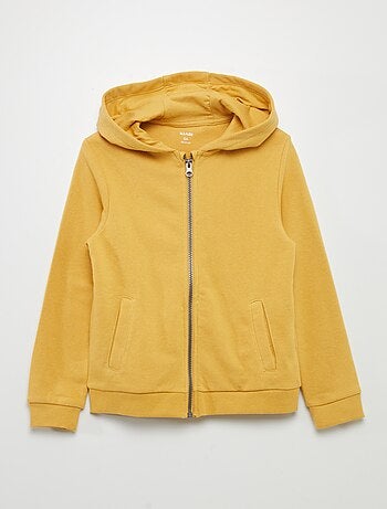 Sudadera con cremallera y capucha