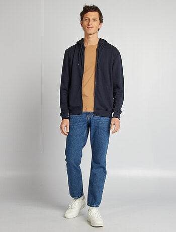 Sudadera con cremallera y capucha