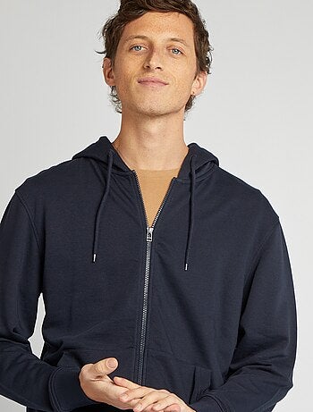 Sudadera con cremallera y capucha